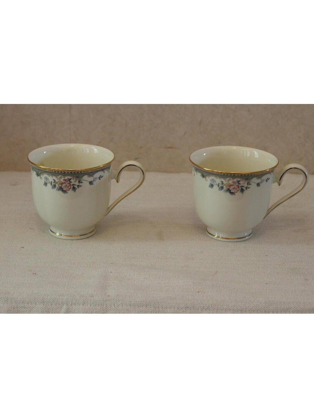 NEW Lenox Spring Vista Footed Cups - Set of 2